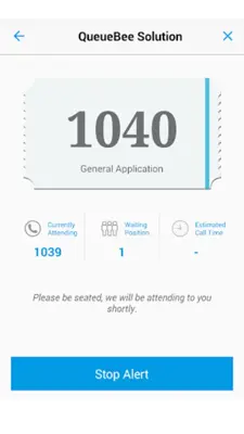 QueueBee android App screenshot 1