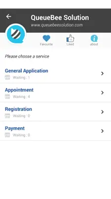 QueueBee android App screenshot 2